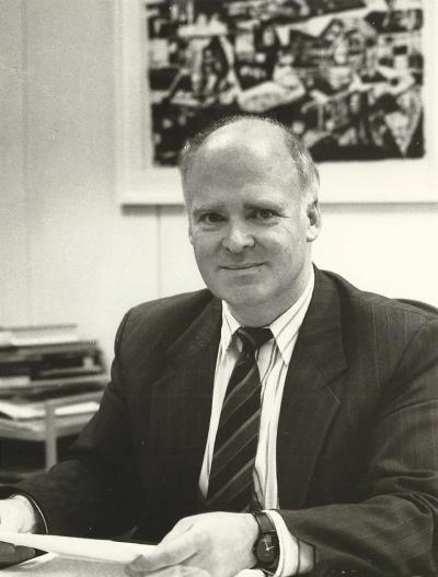 Dr. Hans M. Schmidt im April 1991. Foto: H. Lilienthal.